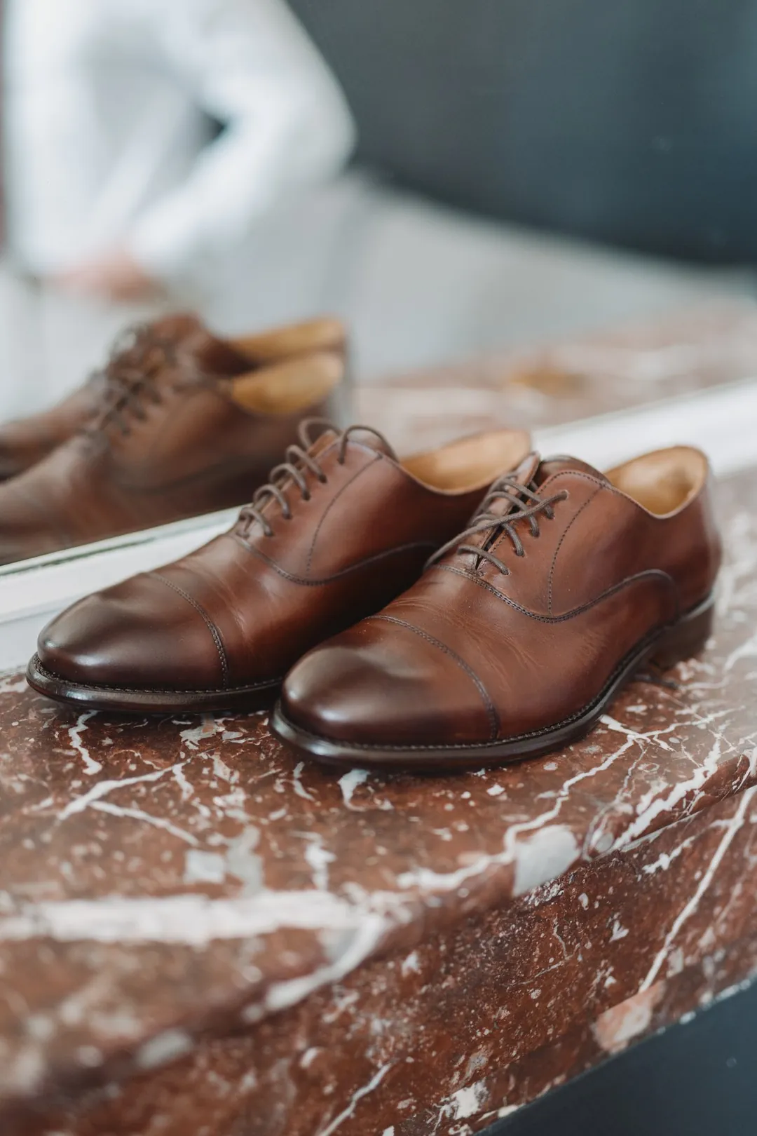 Les chaussures du marié